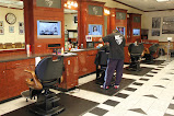 Pikasso Barber Shop interior in Phoenix, Arizona