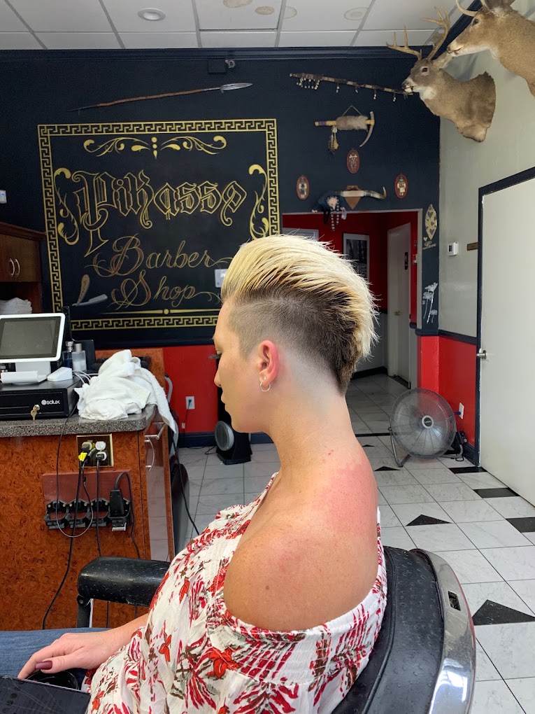 Hard part hair design